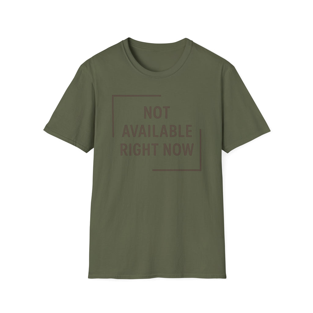 Not Available T-Shirt