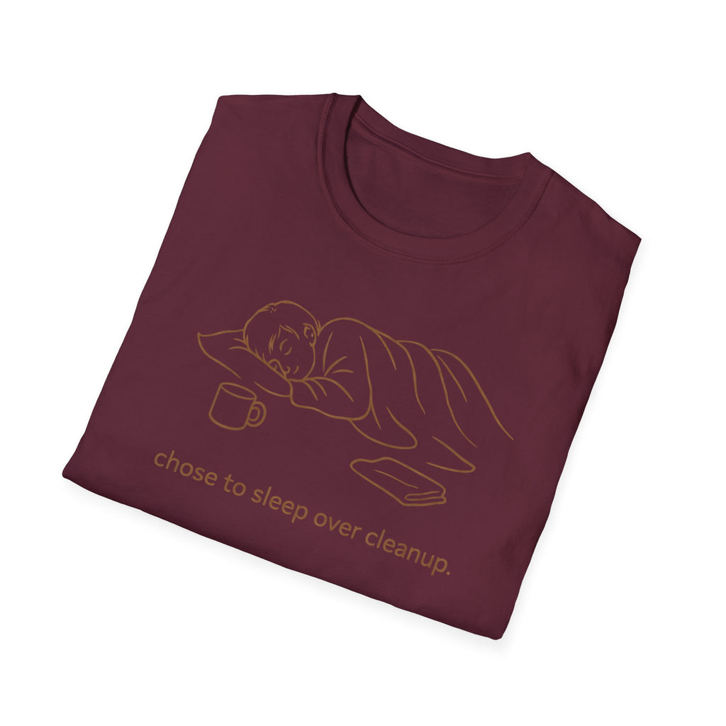 Sleep Over Cleanup T-Shirt