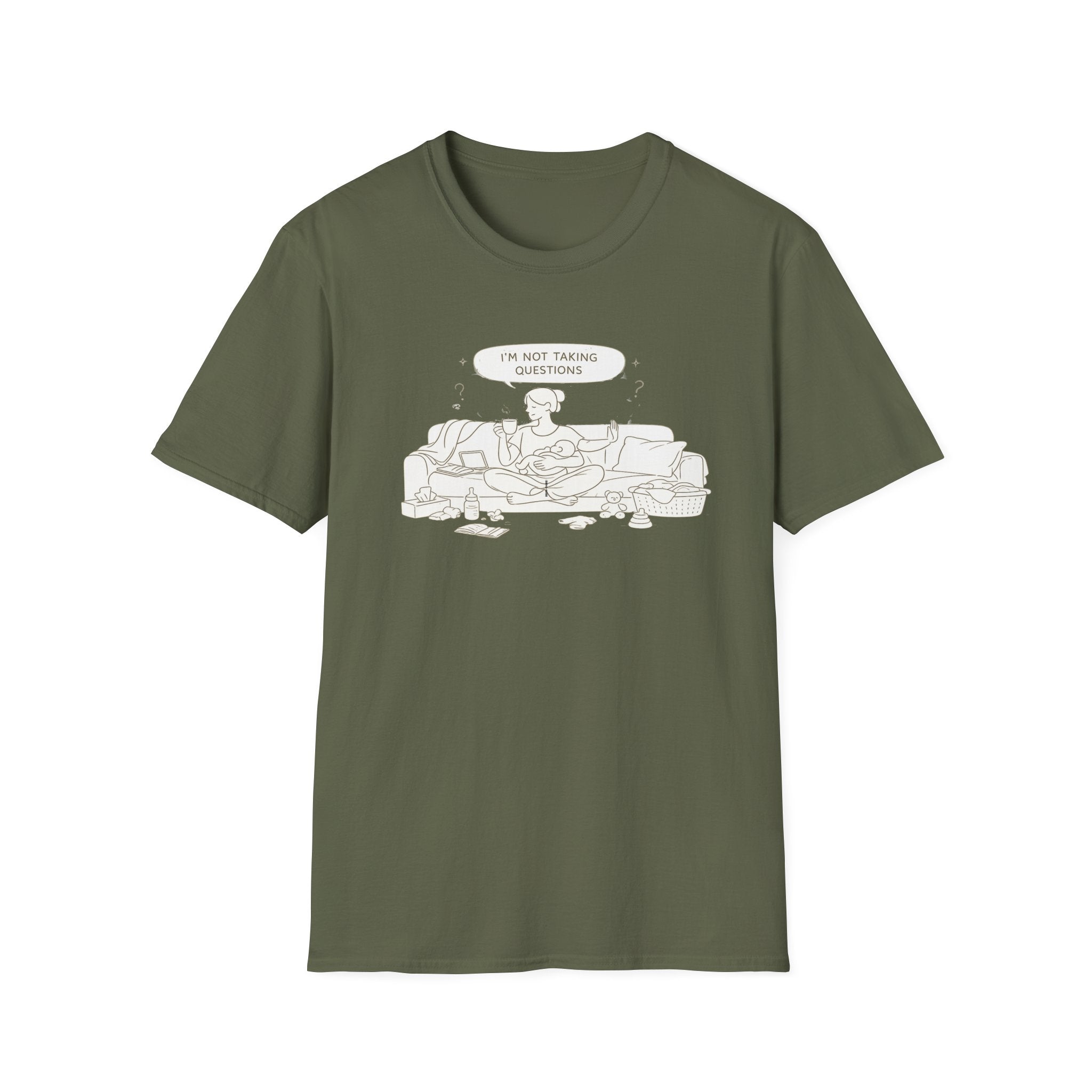 Not Taking Questions T-Shirt
